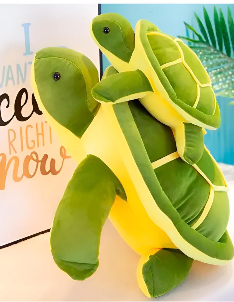 Peluche de tortuga de 23 cm