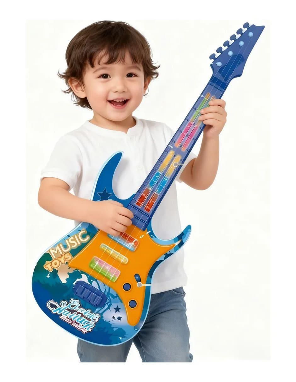 Guitarra eléctrica belug musical sonidos de melodías
