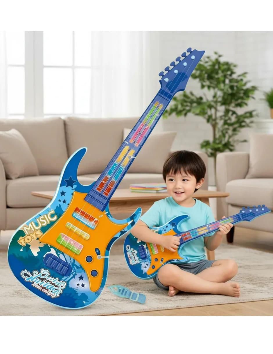 Guitarra eléctrica belug musical sonidos de melodías