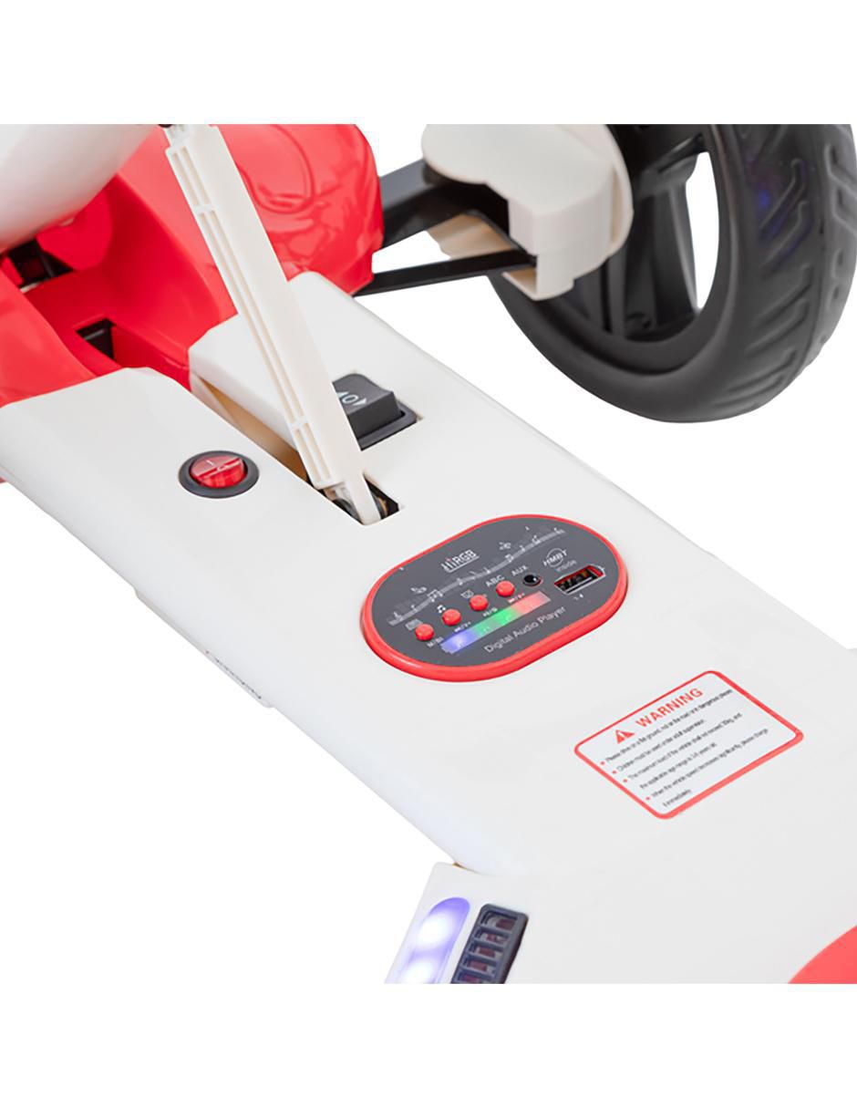 Automóvil montable con control remoto Fold Kart S recargable infantil 7