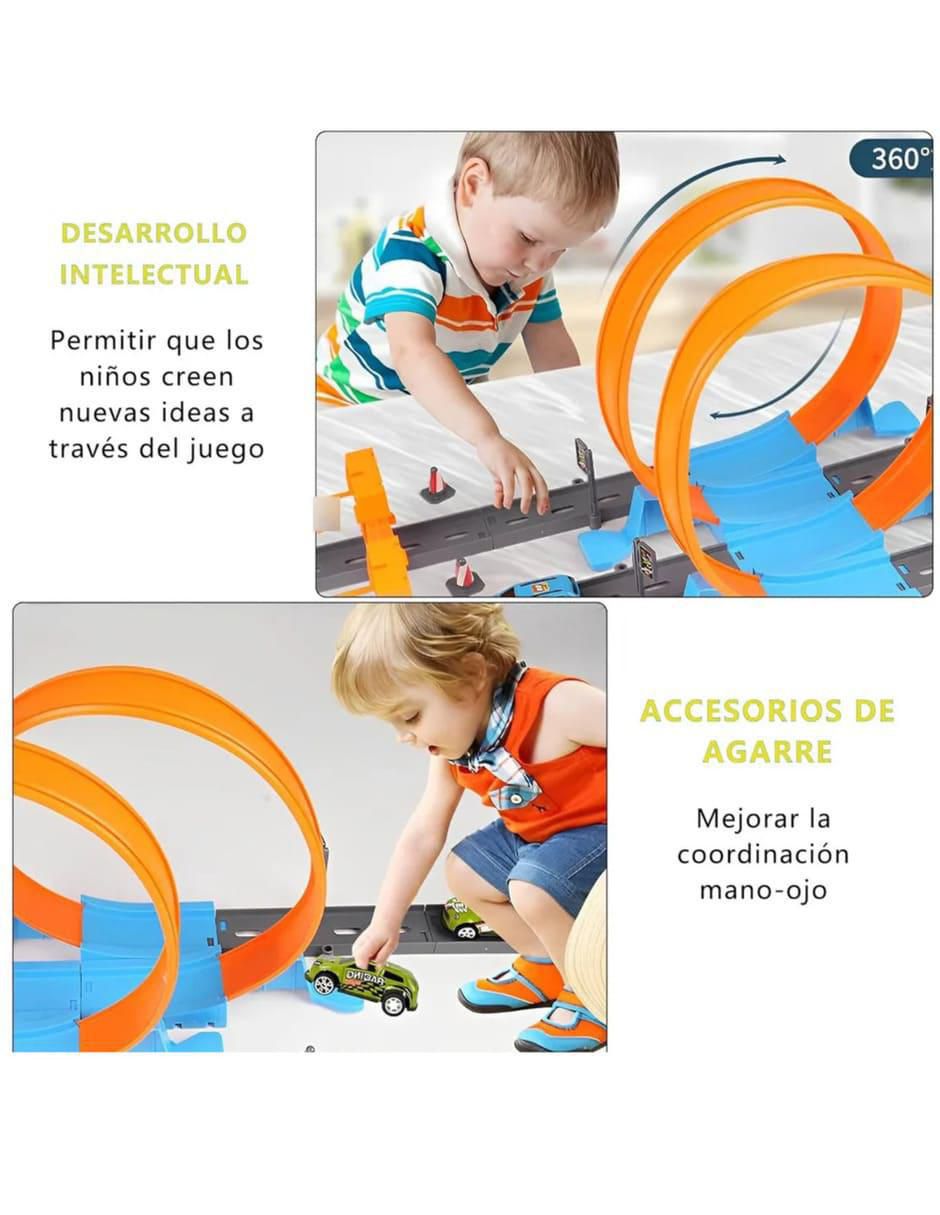 Carpa para pista a escala