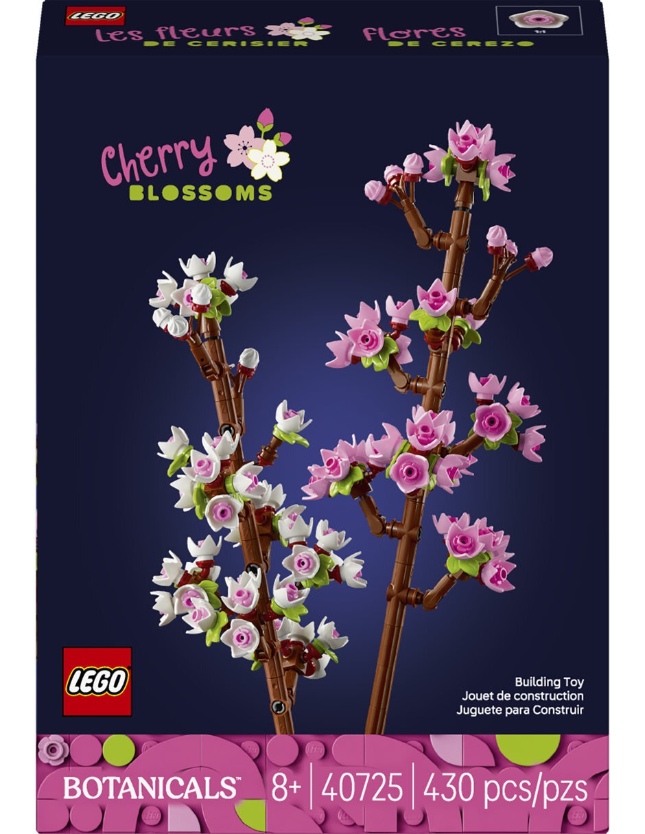 LEGO Set Lego Botanicals Flores De Cerezo 40275 40725 Botanicals