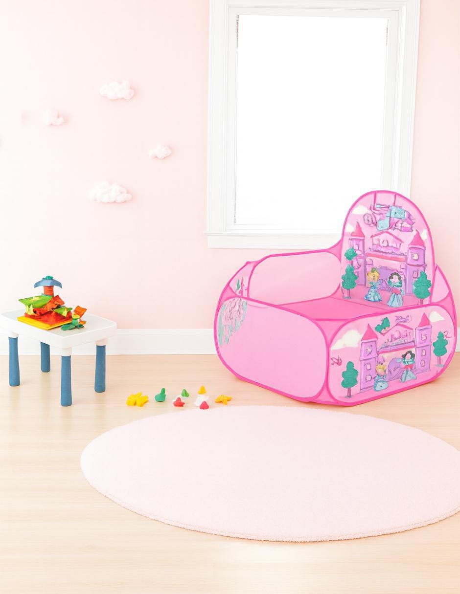 Set de bloques de construcción con mesa multiactividad y casa de juegos Castillo de princesas