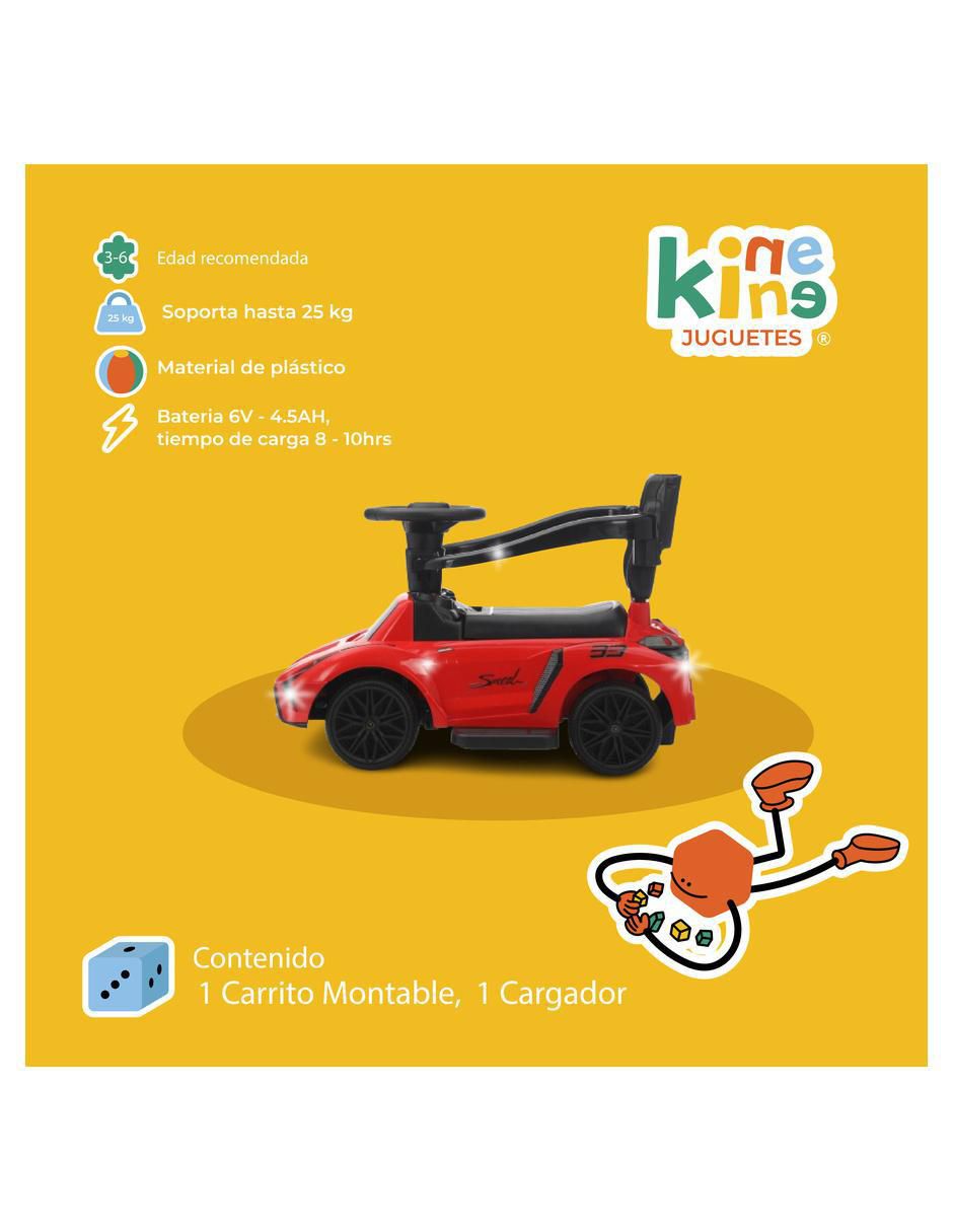 Automóvil montable con control remoto Kinene de batería unisex