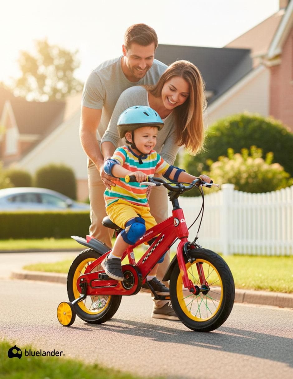 Bicicleta infantil Bluelander rodada 14 para niño