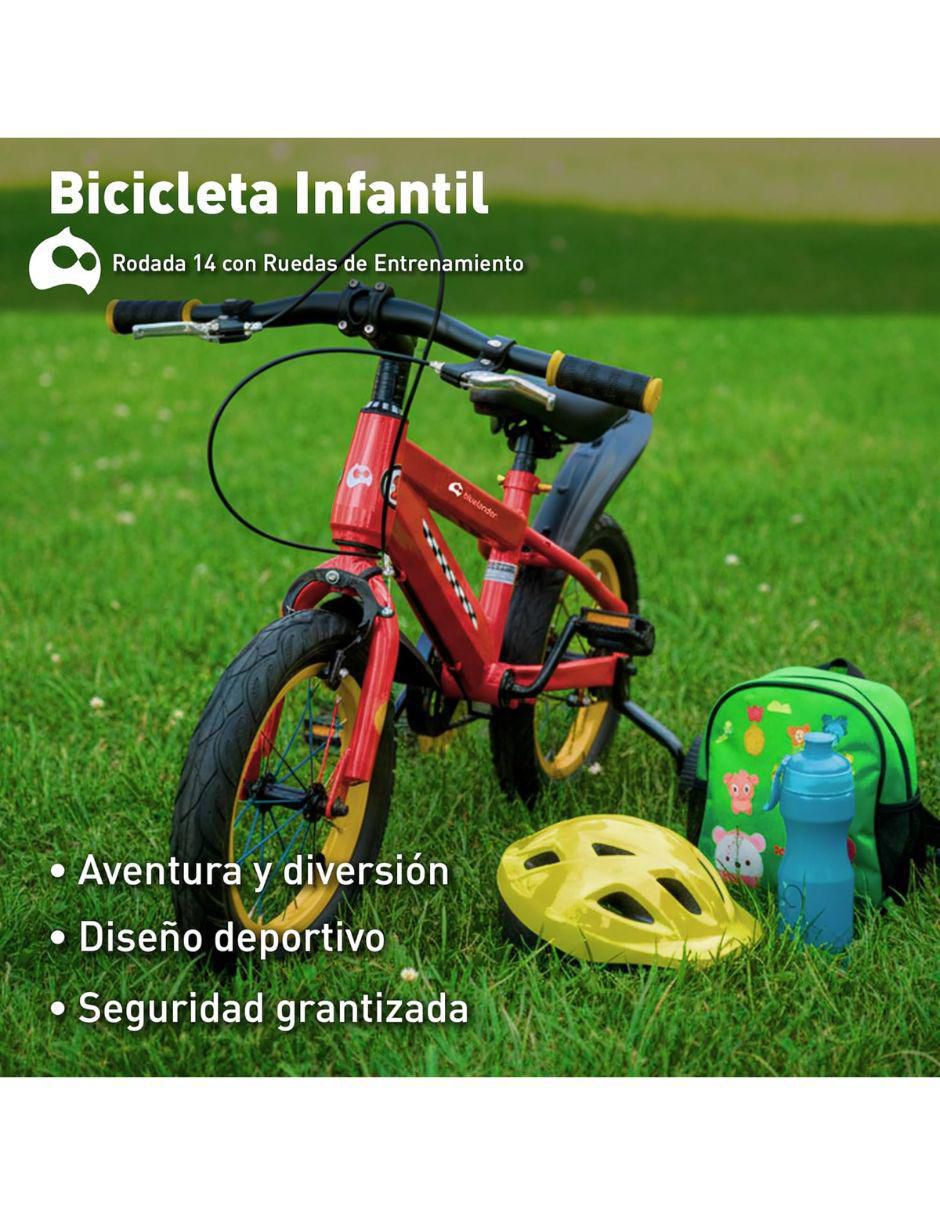 Bicicleta infantil Bluelander rodada 14 para niño