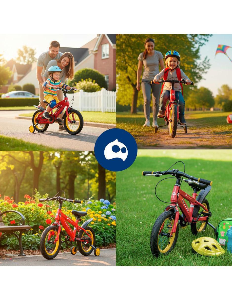 Bicicleta infantil Bluelander rodada 14 para niño