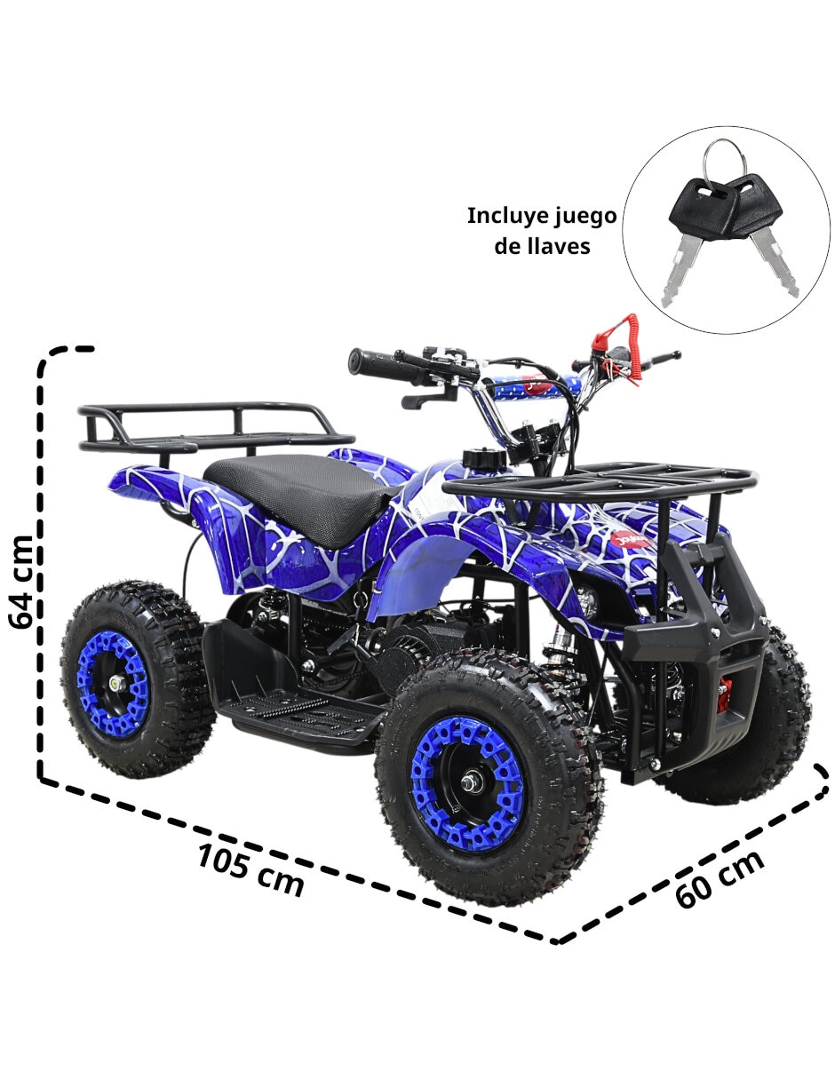Cuatrimoto montable de combustible para niños grandes unisex 15