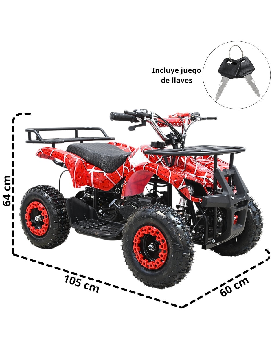 Cuatrimoto montable de combustible 15