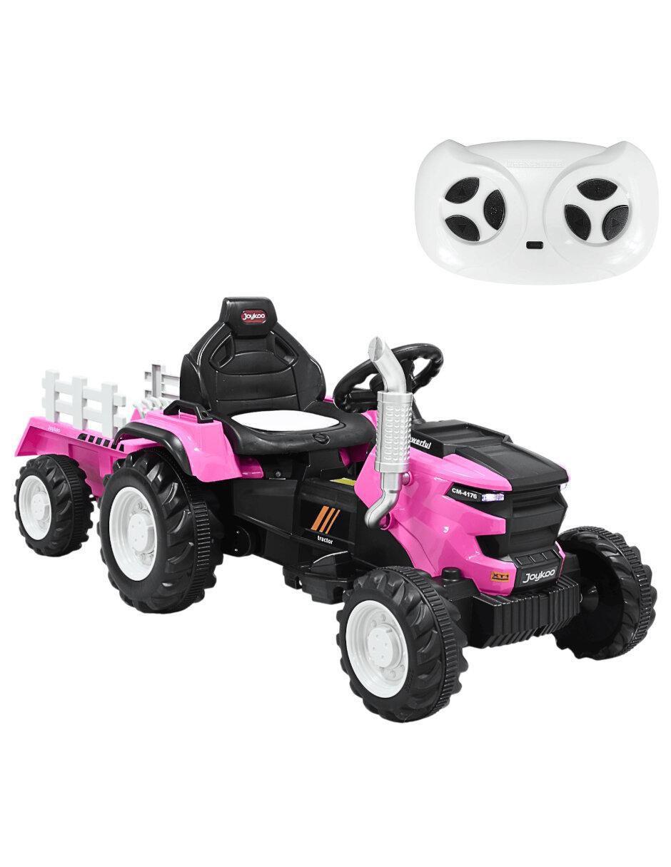 Tractor montable con control remoto recargable infantil