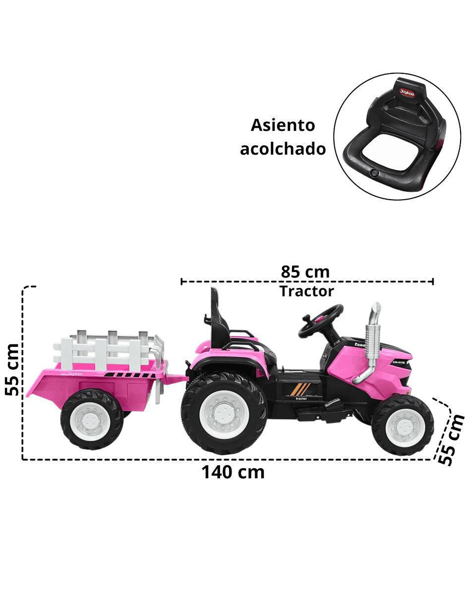 Tractor montable con control remoto recargable infantil 7