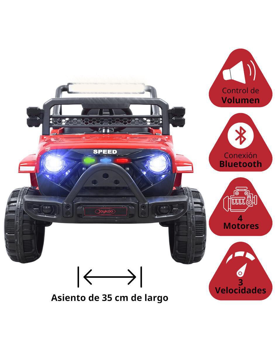 Automóvil montable con control remoto Road recargable infantil 7