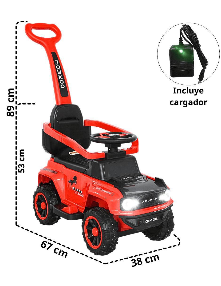 Automóvil montable recargable infantil 7