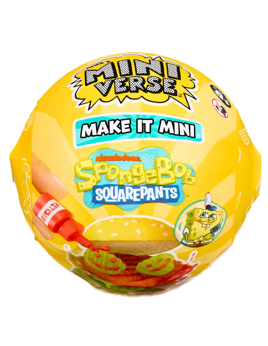 Juguete Miniverse hazlo mini bob esponja
