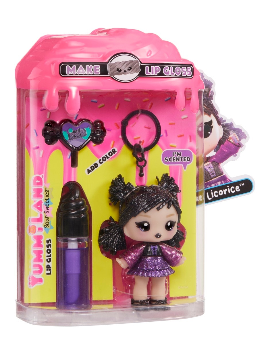 Muñeca fashion yummiland lip gloss sour sweeties