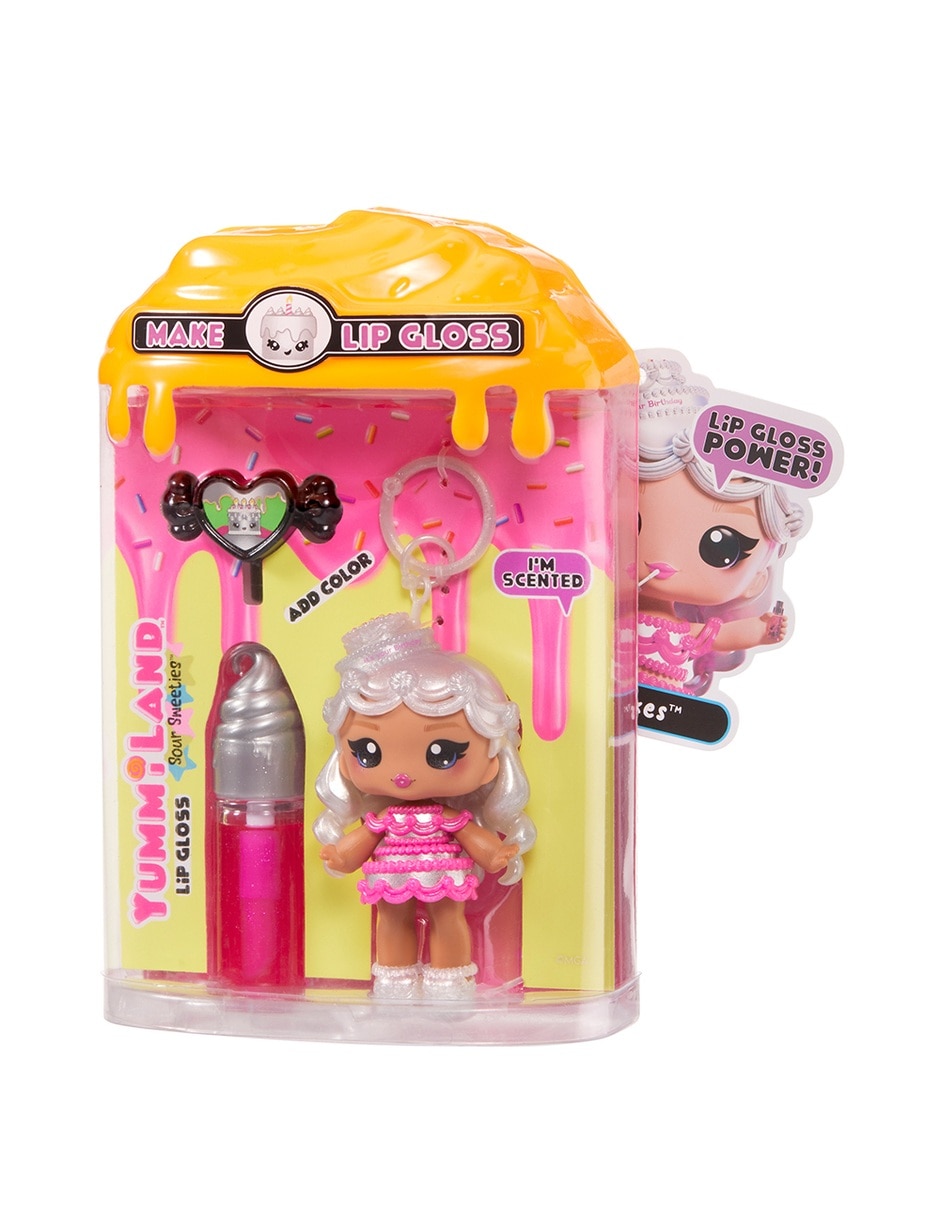 Muñeca fashion yummiland lip gloss sour sweeties