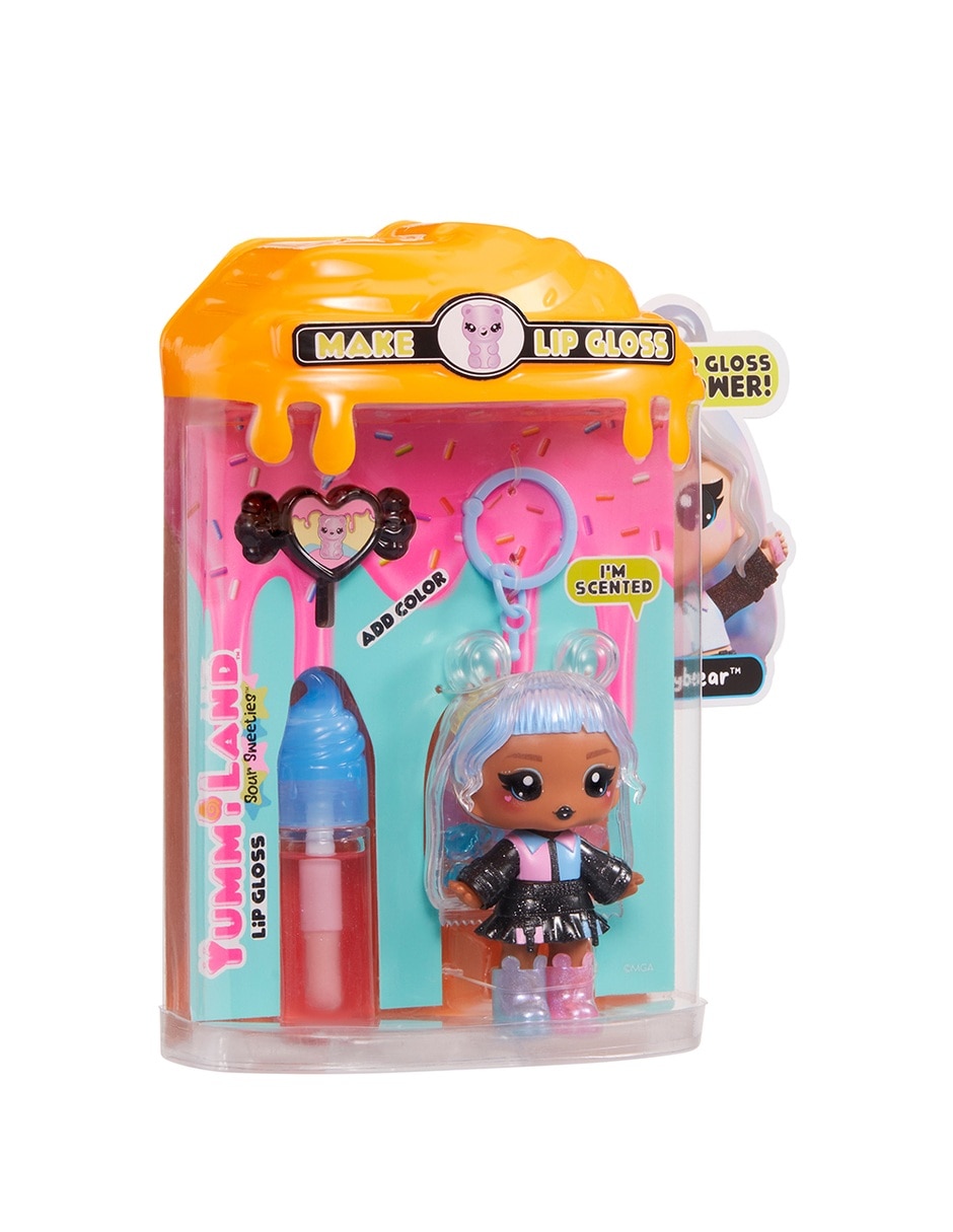 Muñeca fashion yummiland lip gloss sour sweeties