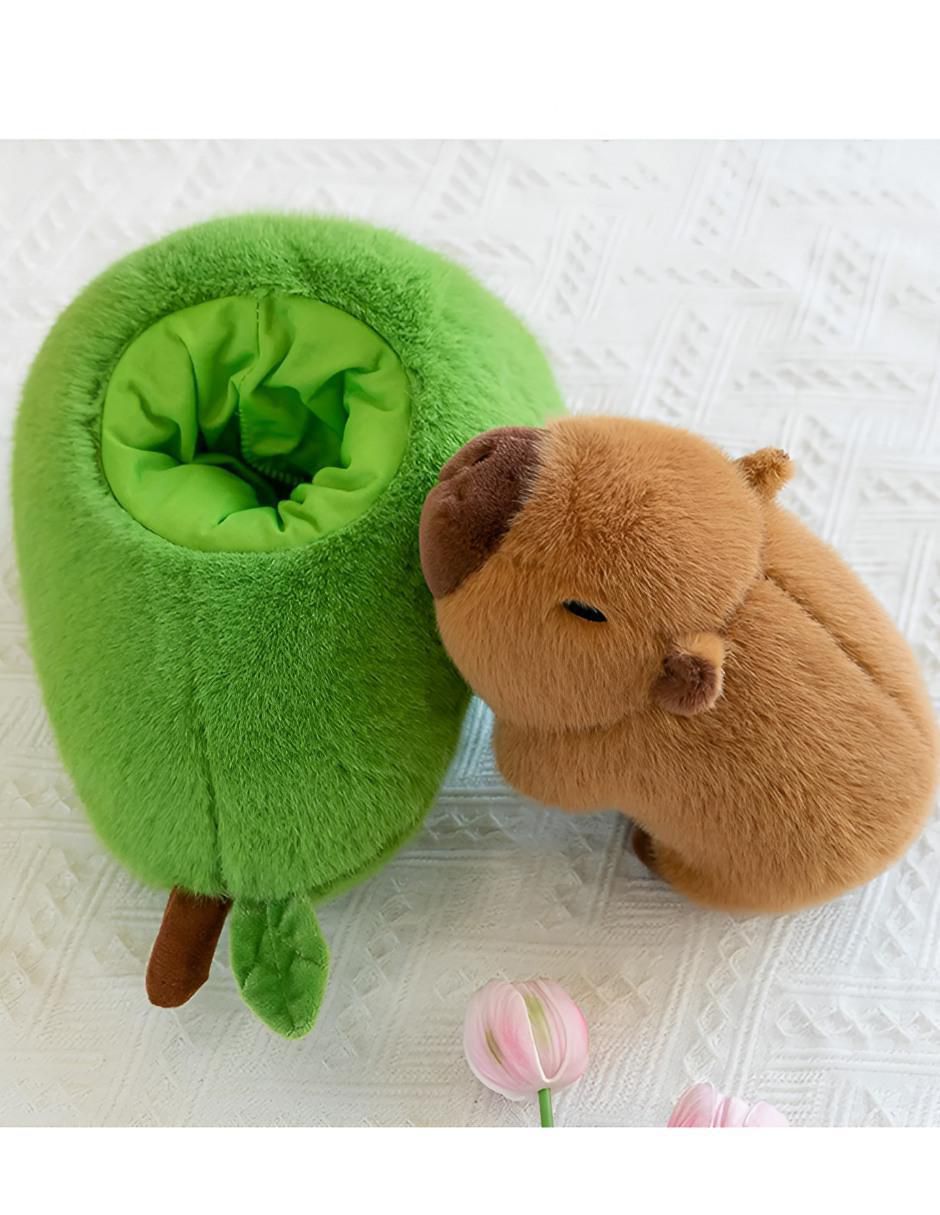 Peluche de capibara de 35 cm