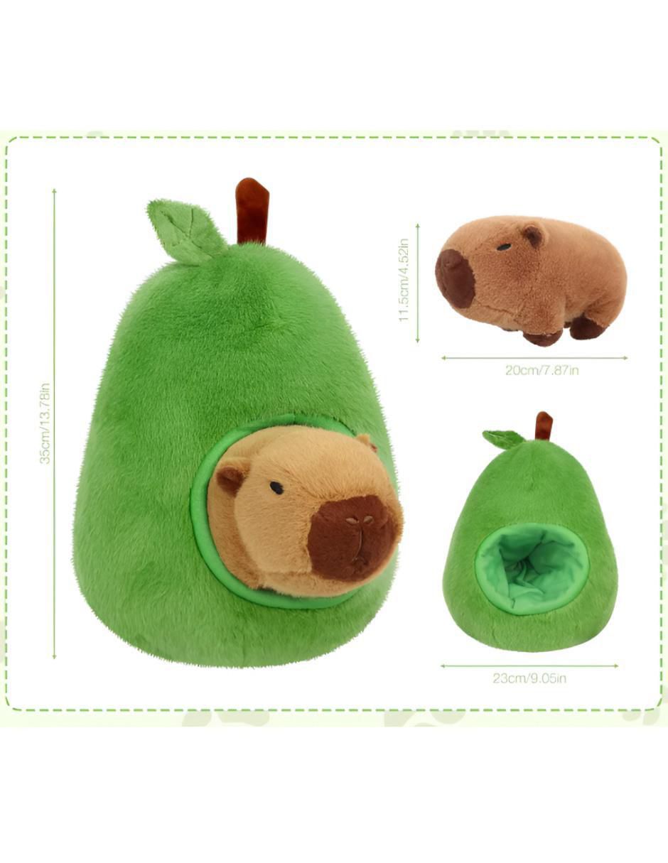 Peluche de capibara de 35 cm
