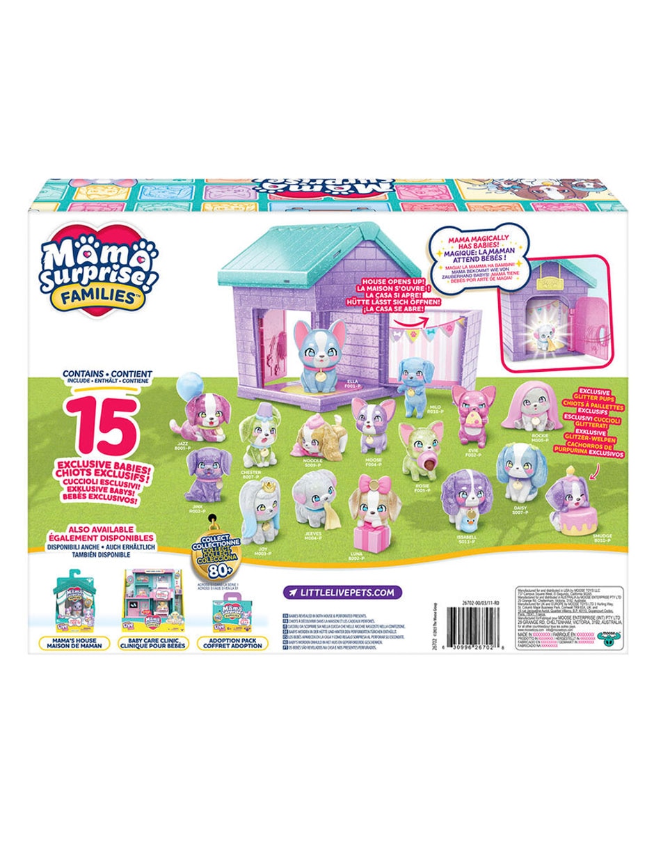 Kit Juguete Cuidado Mascota Mama Surprise Families 3