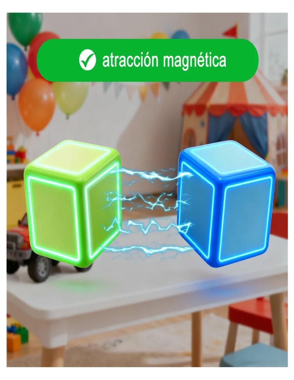 Bloques magnéticos para armar