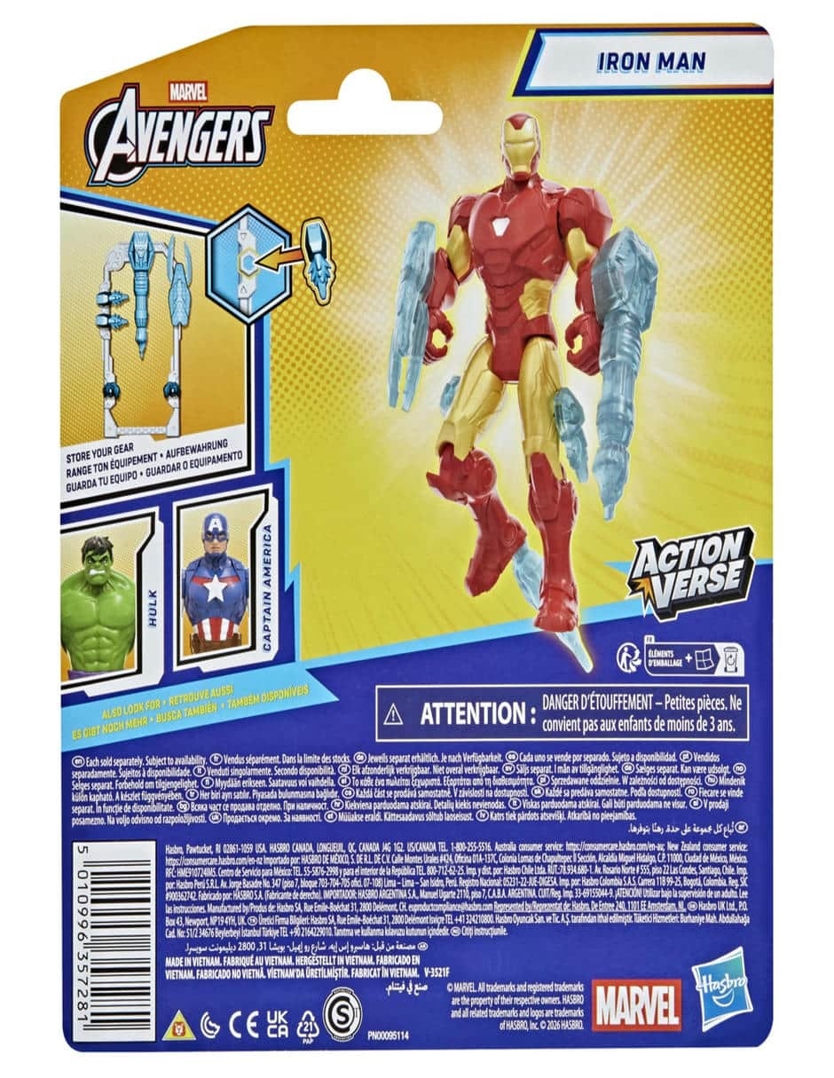 Figura de acción articulada Marvel: Avengers Iron Man 4