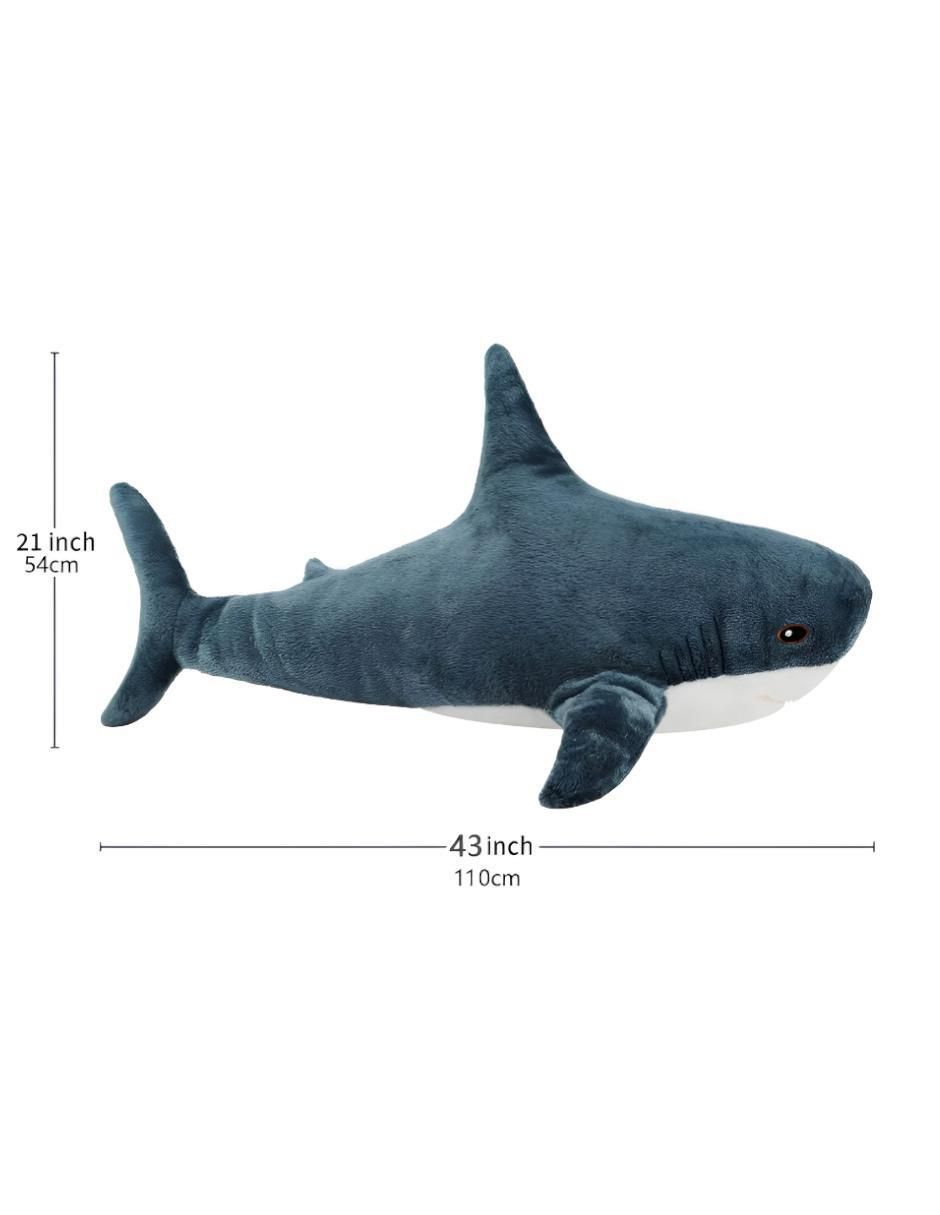 Peluche de tiburón de 54 cm