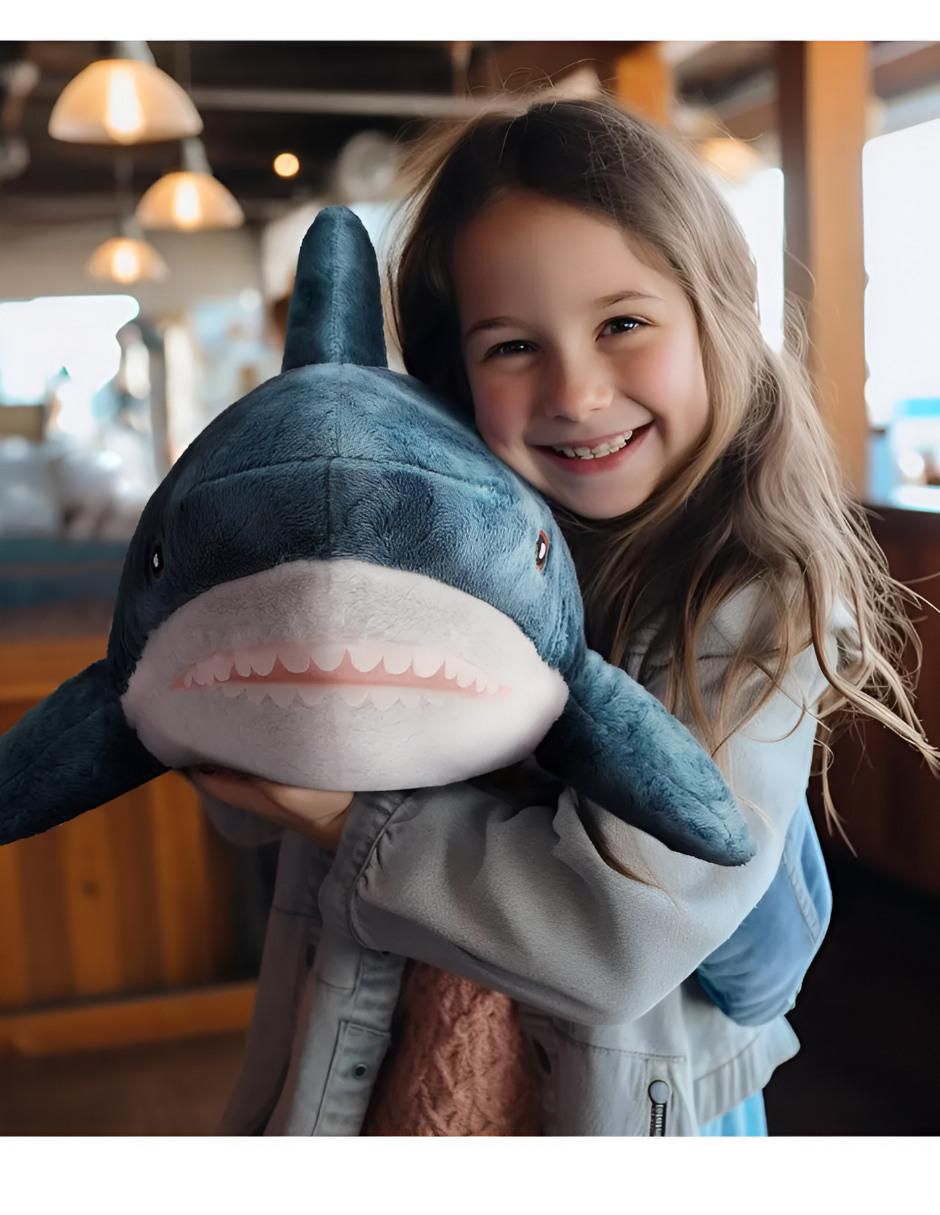 Peluche de tiburón de 54 cm