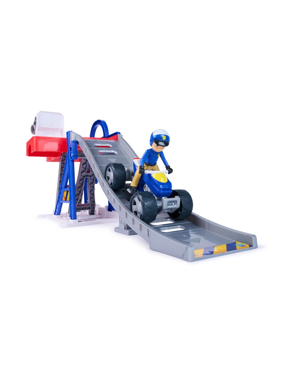 Set figuras acción articulada Rescue Lift 'N' Repair Playset 4