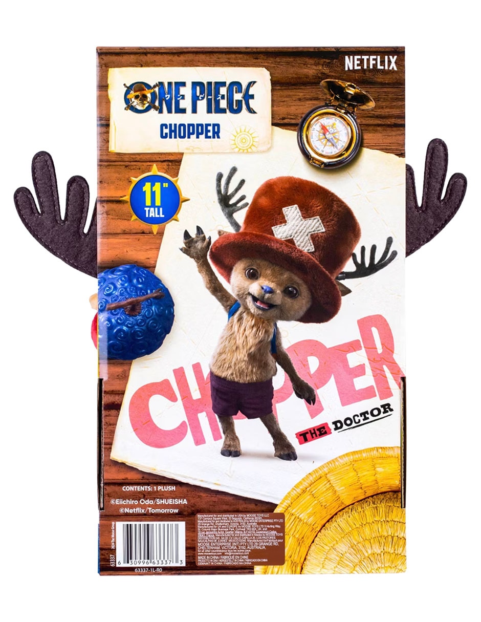 Peluche de tony tony chopper de 28 cm 2