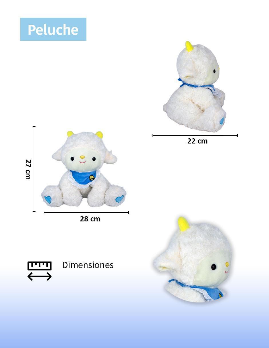 "peluche de" san valentín borrego familia no aplica "de" 27 cm 3