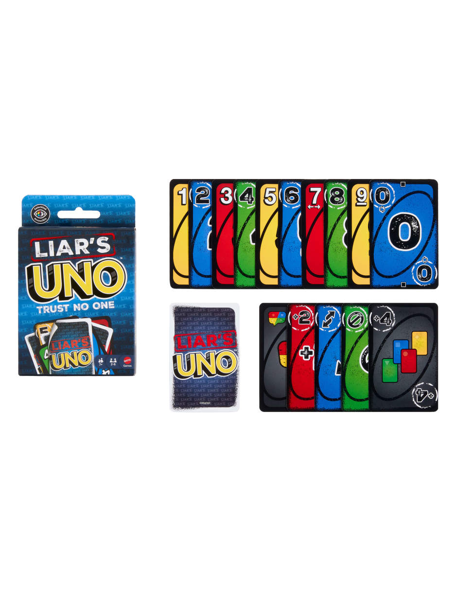 Liar´s juego de mesa Uno 7