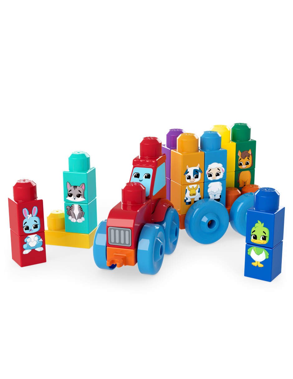 Mega Bloks Tractor De Animalitos JKG33 Tractor De Animalitos 3
