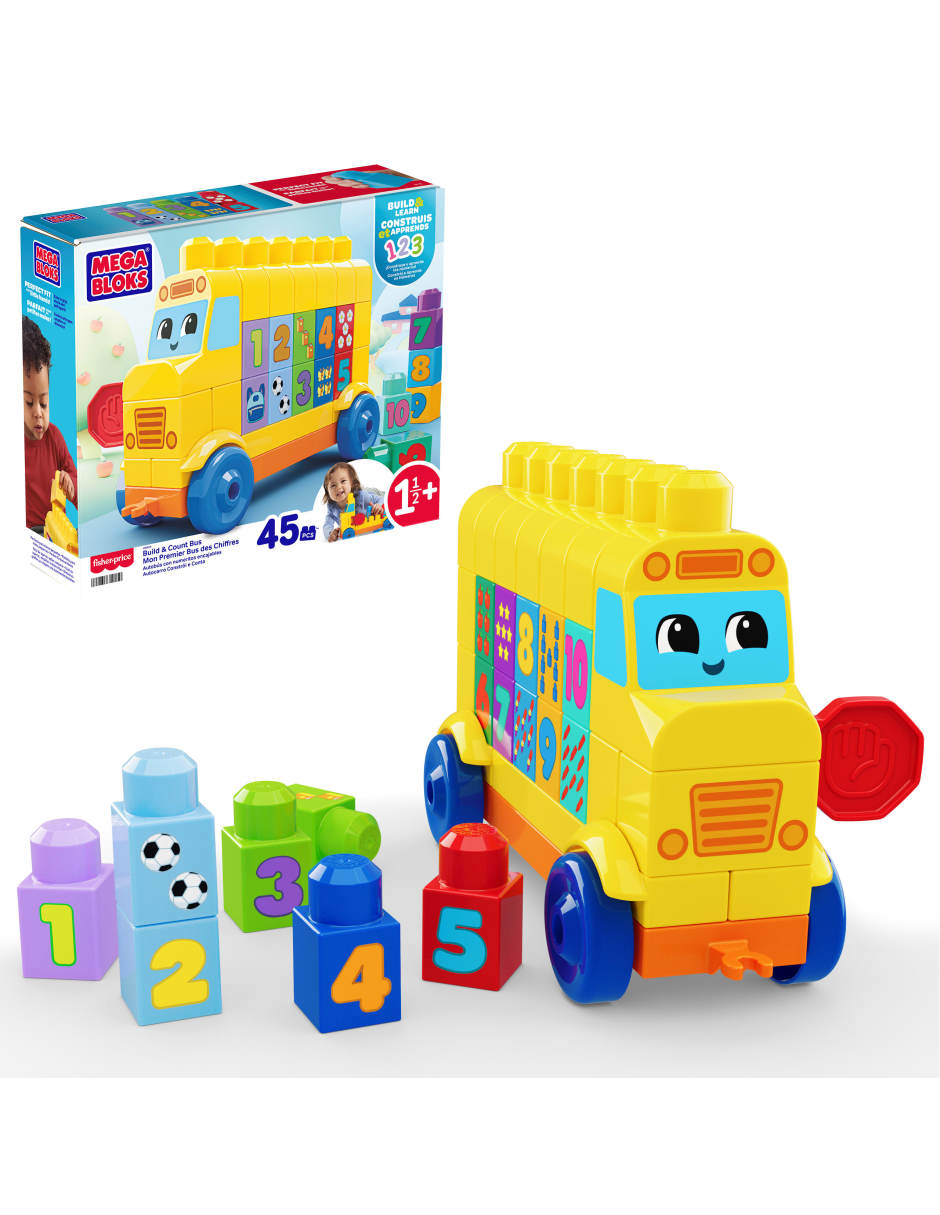 Autobús Arma Y Cuenta JKG34 Fisher -Price