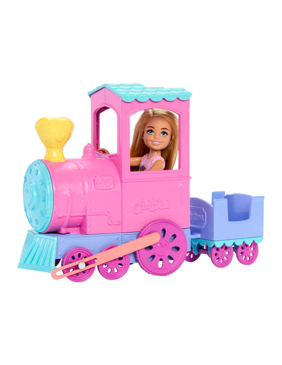 Set muñecas Barbie Chelsea Tren de Carnaval!