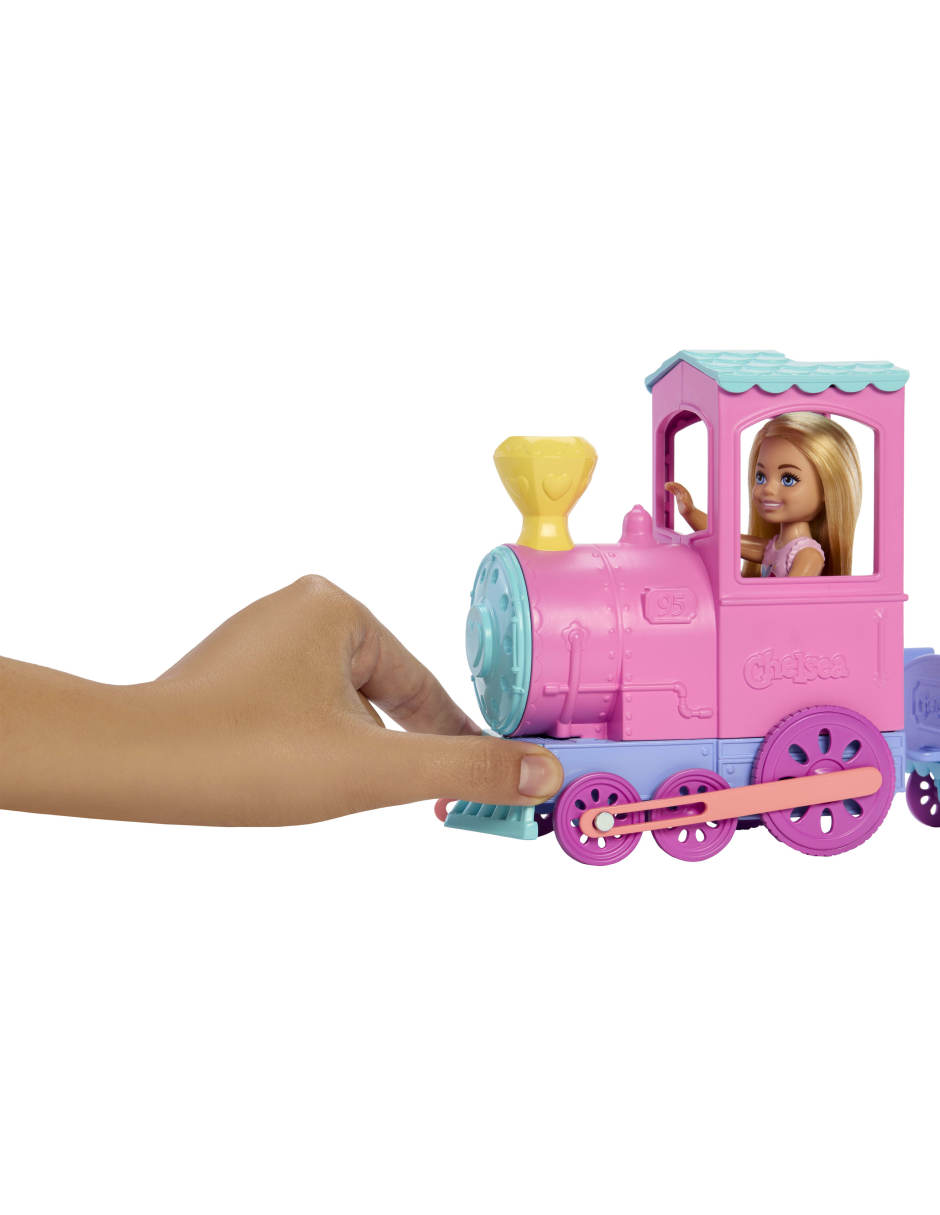 Set muñecas Barbie Chelsea Tren de Carnaval!