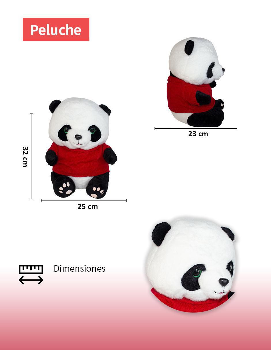 Peluche de San Valentín Panda de 31 cm 3