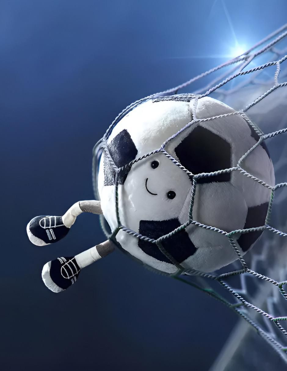 Peluche de balón de 33 cm
