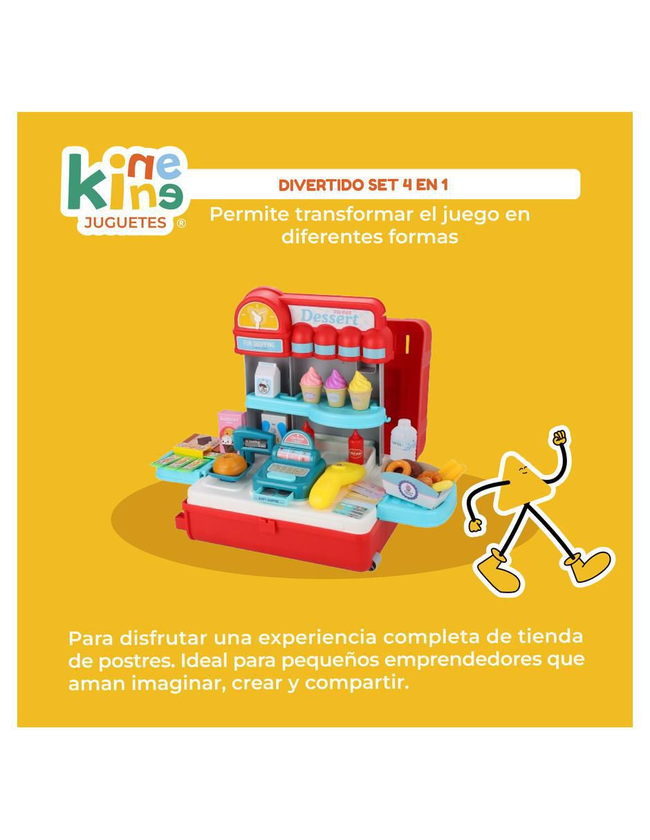 Set 4 en 1 maleta de juegos juego de rol para niños