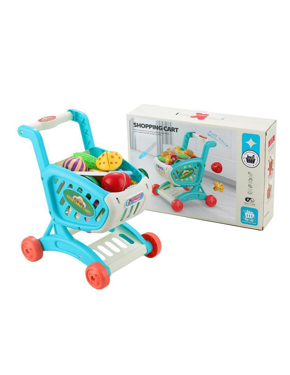 Carrito de compras juego de rol para niños
