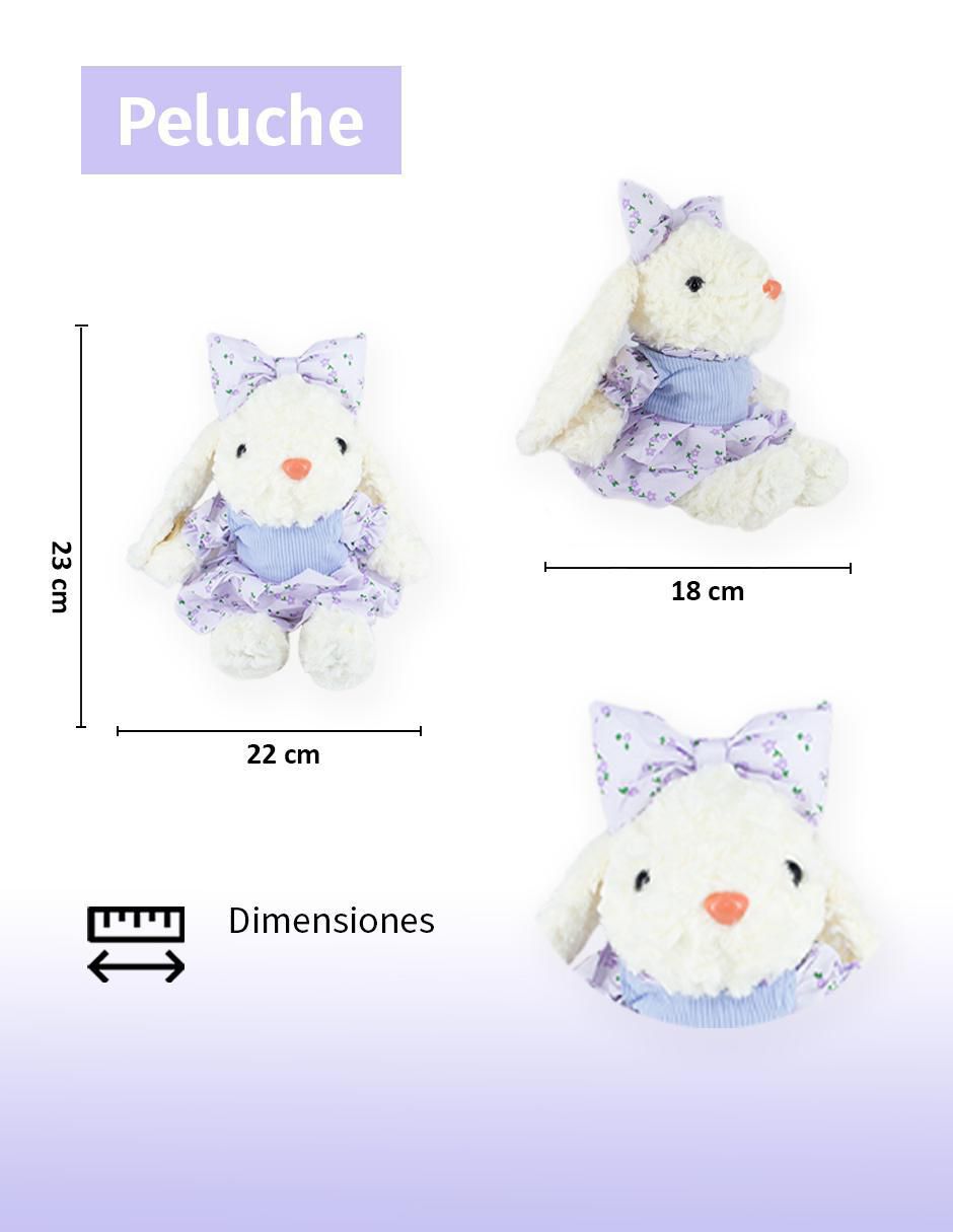 "peluche de" san valentín conejo familia no aplica "de" 23 cm 3