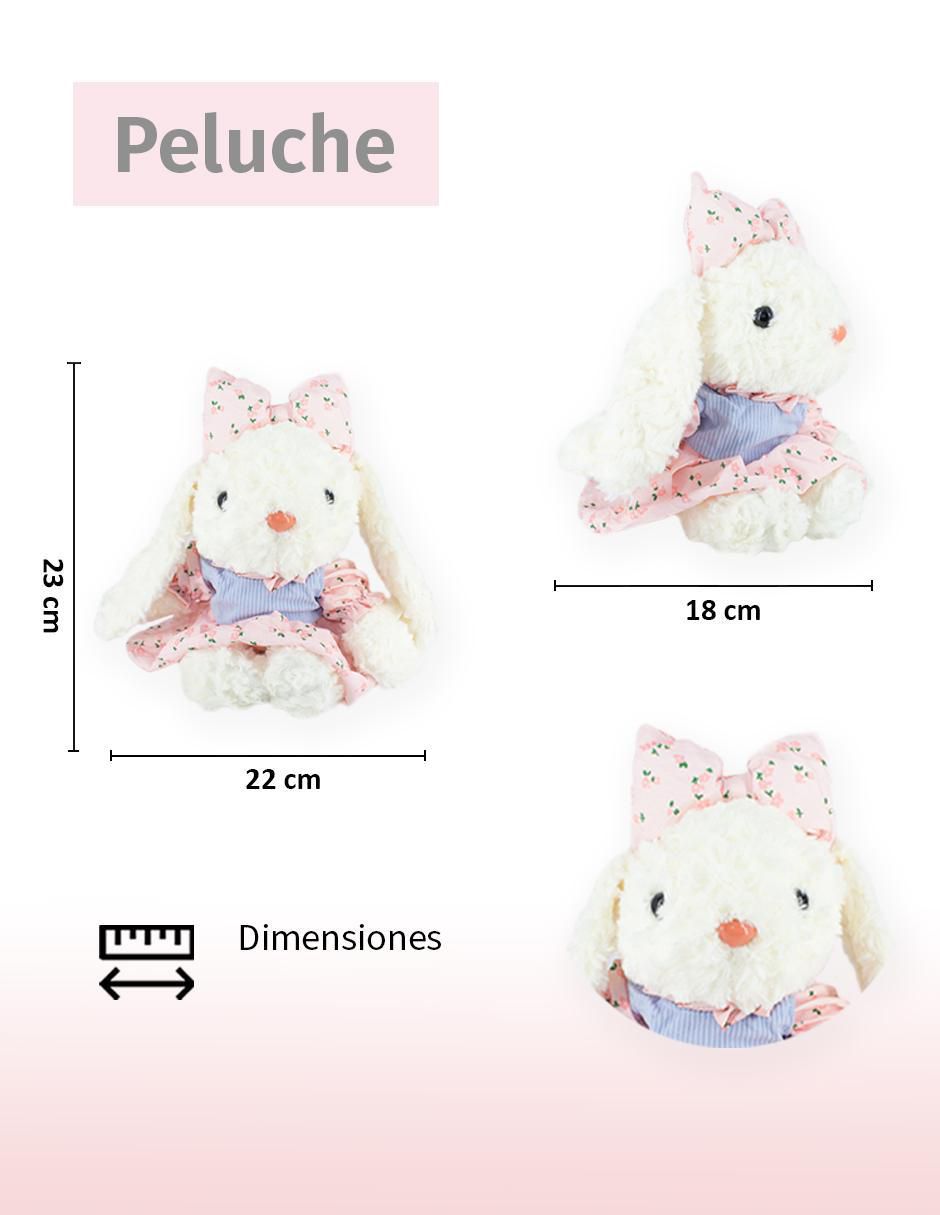 "peluche de" san valentín conejo familia no aplica "de" 23 cm 3