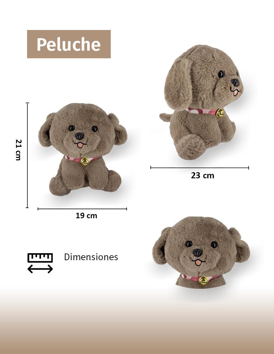 Peluche perro de 22 cm 5