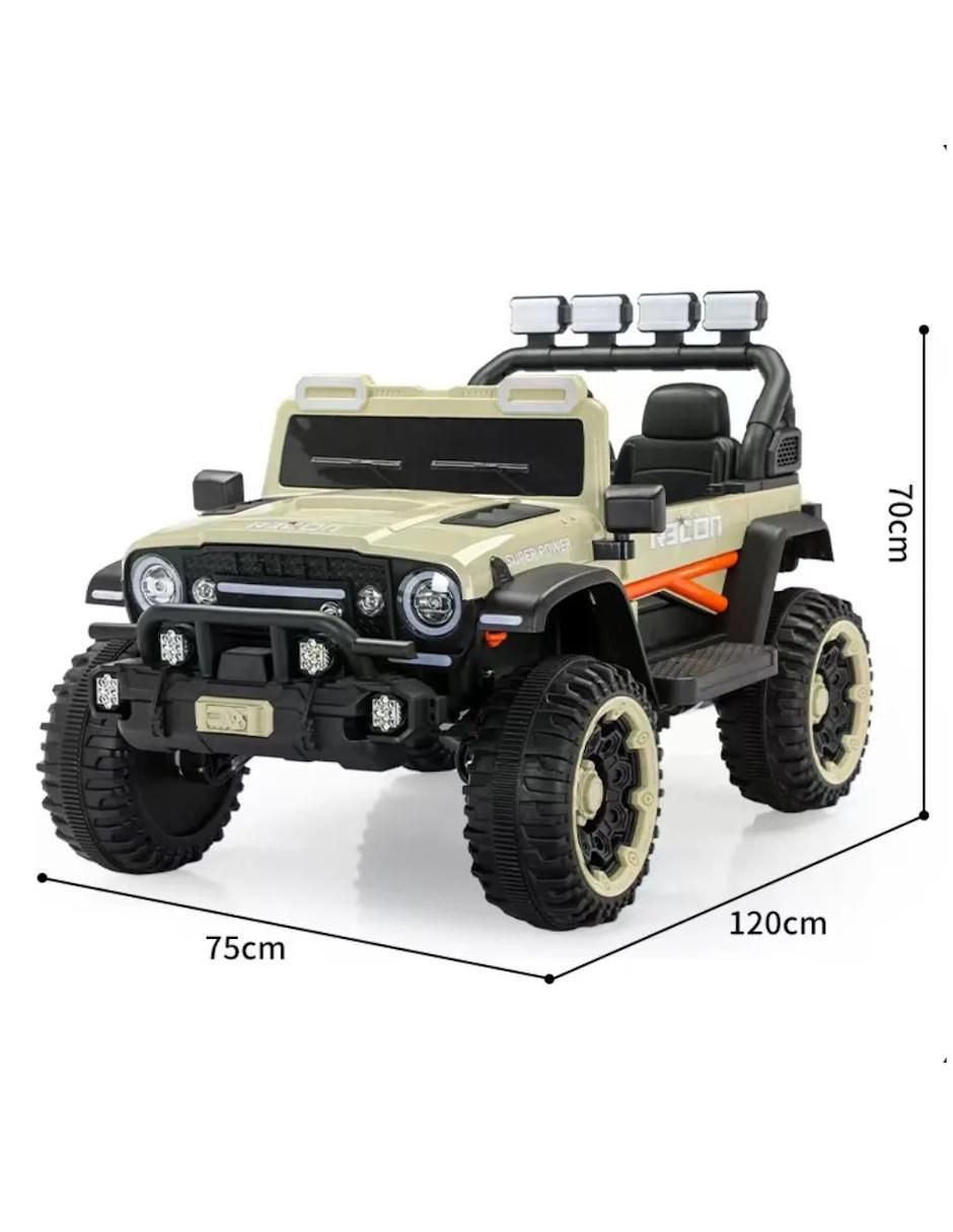 Automóvil montable con control remoto de batería eléctrica 4x4 para niño 2