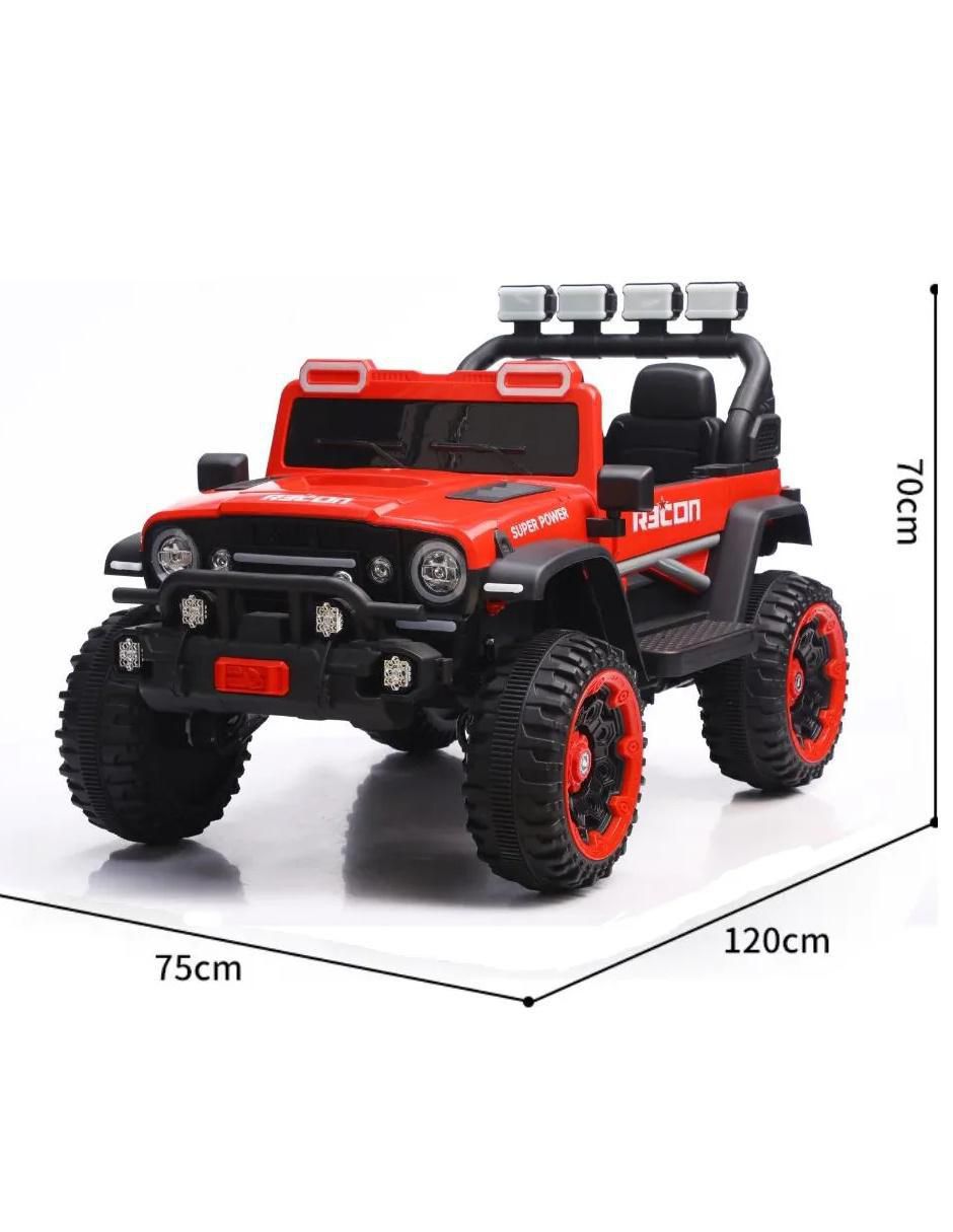 Automóvil montable con control remoto de batería eléctrica 4x4 para niño