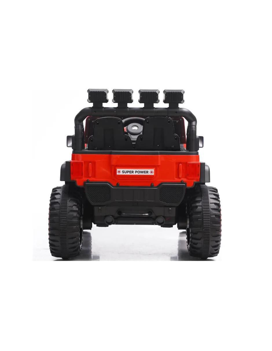 Automóvil montable con control remoto de batería eléctrica 4x4 para niño