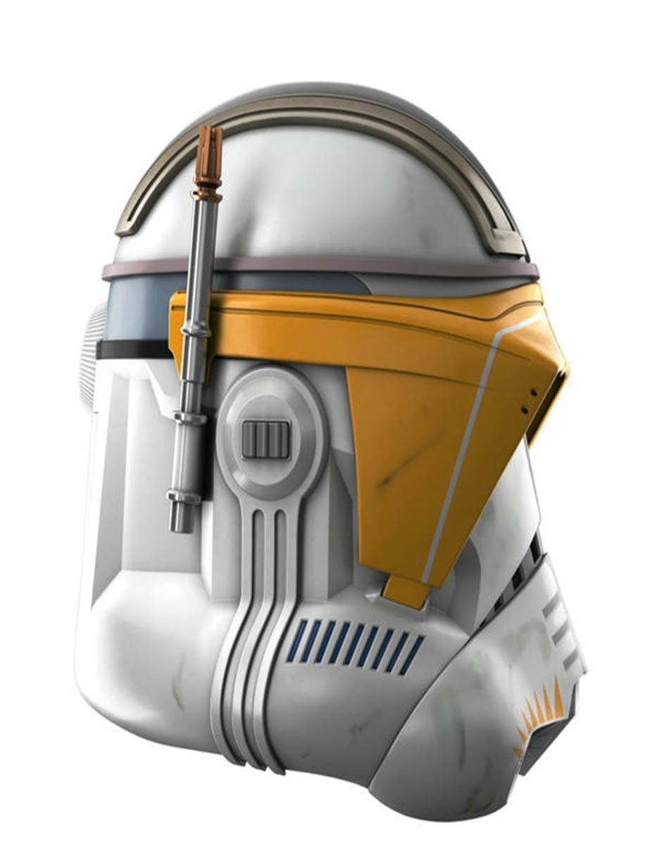 Casco electrónico comandante Clon Cody juego de rol para niños Casco electrónico comandante Clon Cody juego de rol para niños