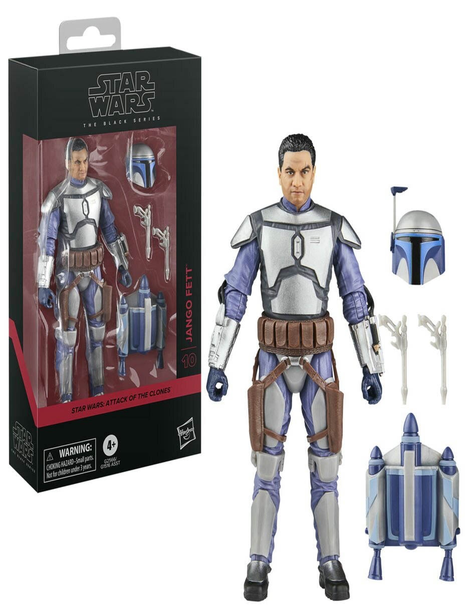 Figura de acción articulada Attack Of The Clones Jango Fett collectors 3