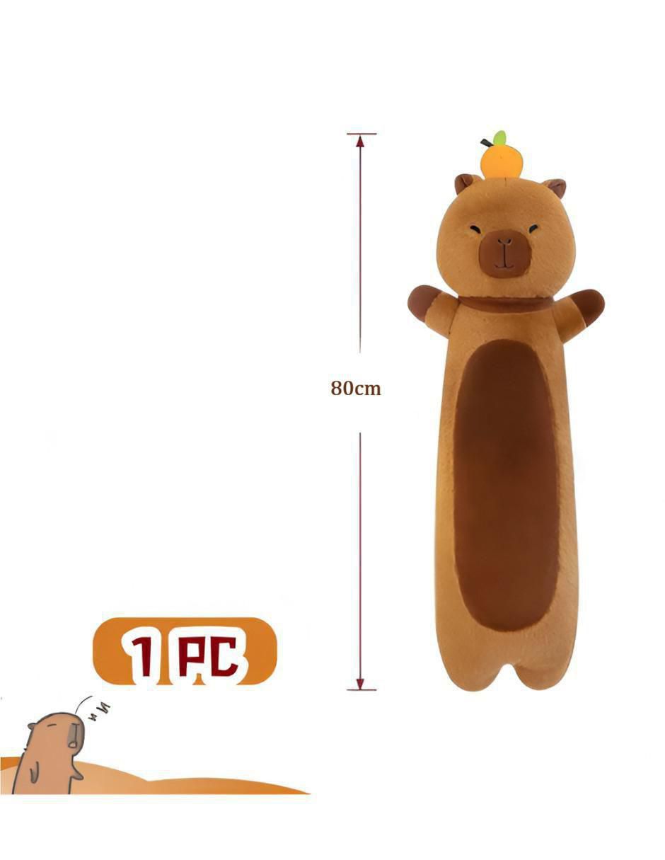 Peluche de capibara de 80 cm