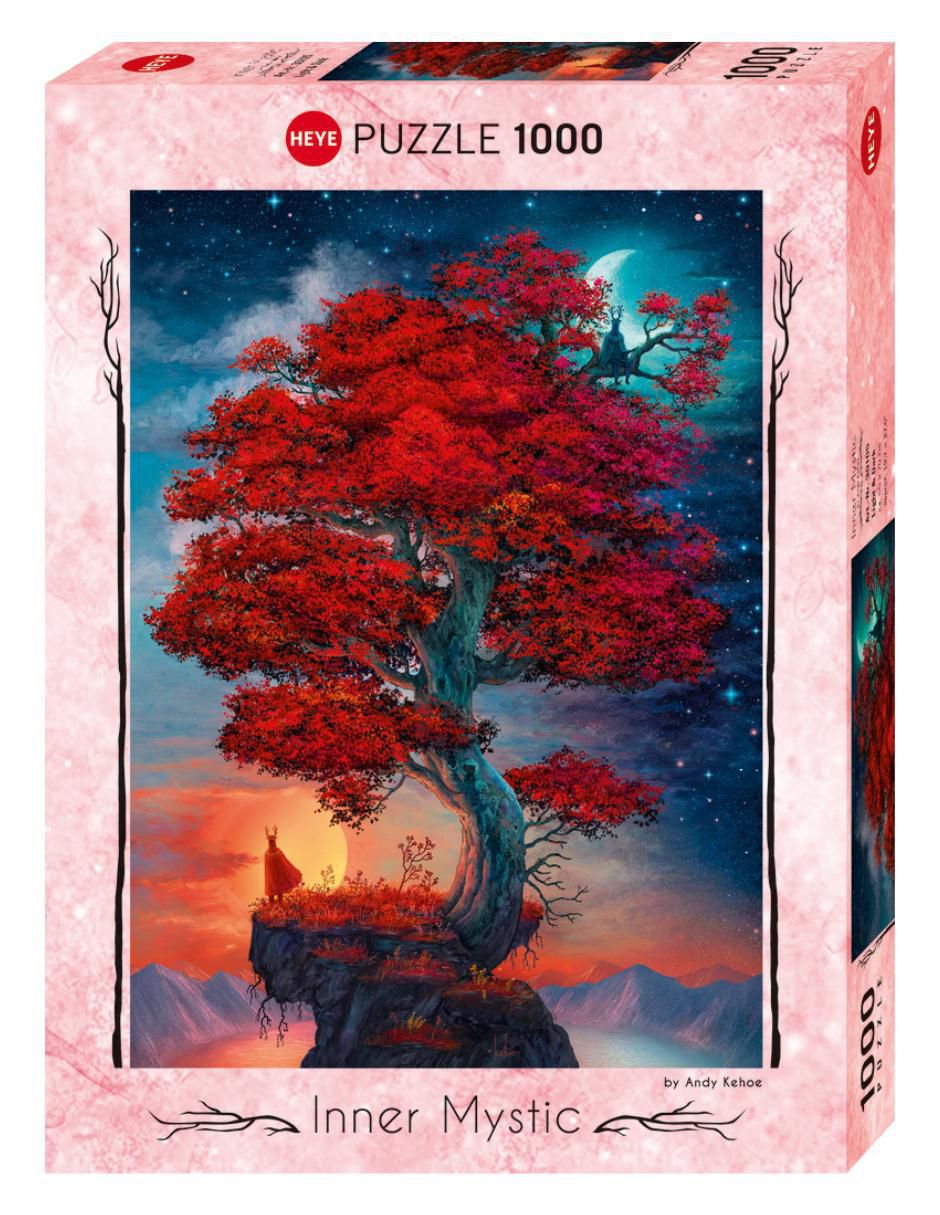 Rompecabezas Inner Mystic: Claro y Oscuro Heye 1000 piezas